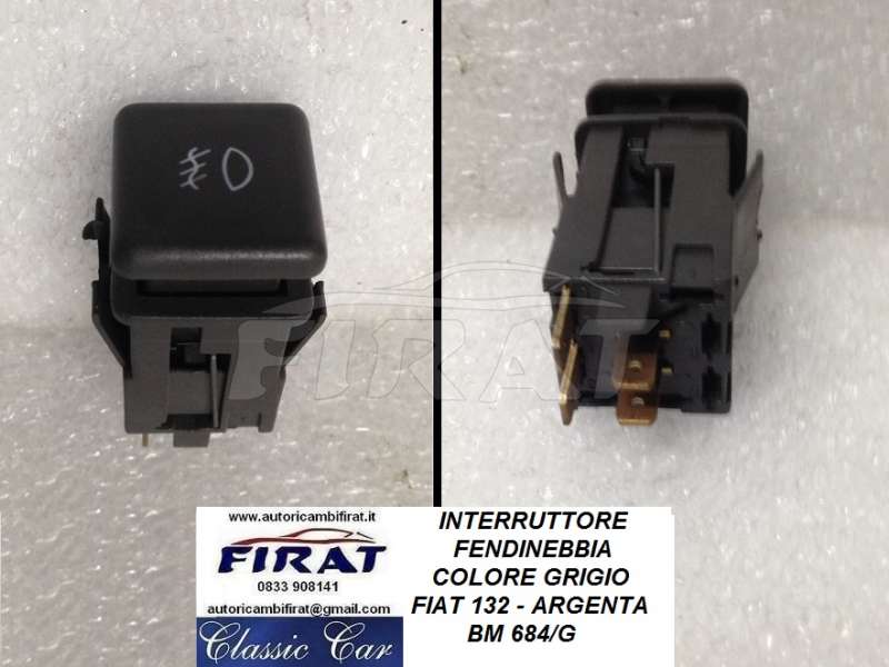 INTERRUTTORE FENDINEBBIA FIAT 132-ARGENTA(684/G)